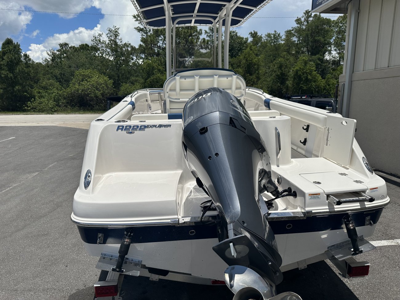 Any boat specifically designed for fishing in salt water.