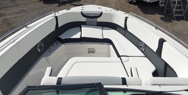 The definition of an outboard motor is a detachable engine mounted on outboard brackets on the stern of your boat.  This configuration will have triple engines.