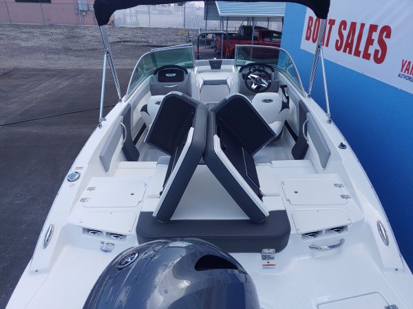 A ski boat is a boat specifically designed to safely tow one or more water skiers. This is achieved by using a high-horsepower, marinized automobile engine usually positioned in the midsection and driven through a direct drive to the propeller.