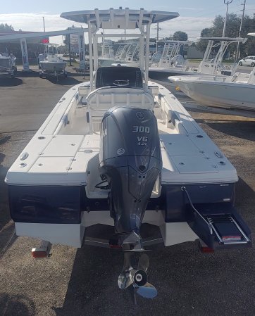 Any boat specifically designed for fishing in salt water.