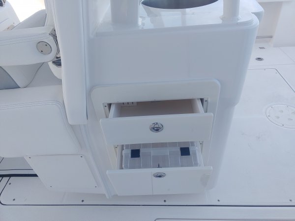 Any boat specifically designed for fishing in salt water.