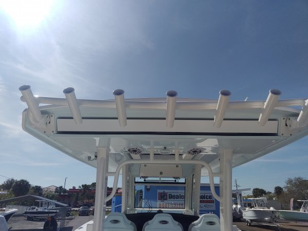 Any boat specifically designed for fishing in salt water.