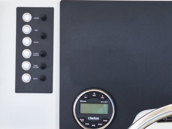 Center console is an open hull boat where the console of the boat is in the center. The boat deck surrounds the console so that a person can walk all around the boat from stern to bow with ease. Most center consoles are powered by outboard motors.