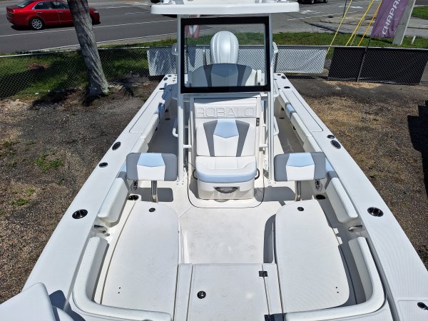 A bay boat is a small open boat usually outboard powered and used to navigate and fish salt water bays.